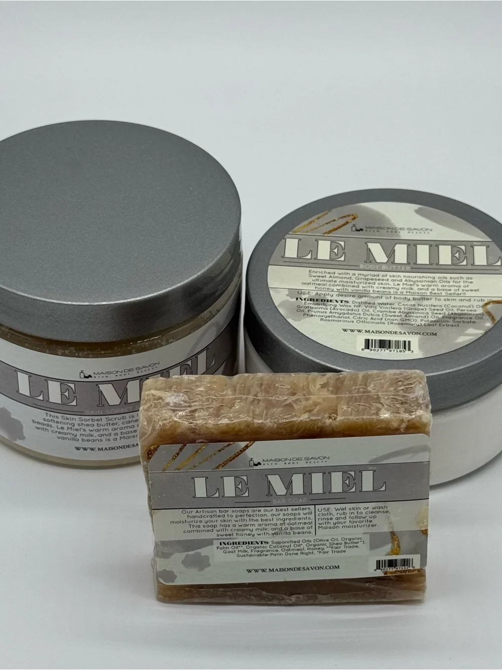 Maison De Savon Le Miel Skincare Body Set